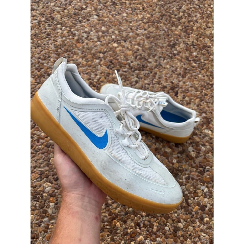 Nike NYJAH FREE 2 SB 'WHITE LIGHT PHOTO BLUE GUM'